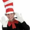 Cat In The Hat Movie Adult Mitts