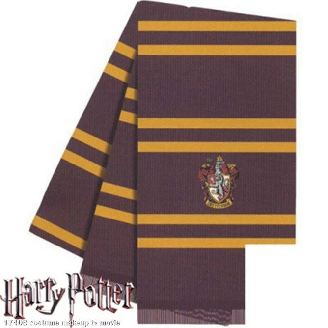 Harry Potter Gryffindor House Deluxe Scarf 1 Harry Potter Gryffindor House Deluxe Scarf