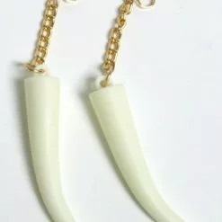 Sabre Tooth Earrings