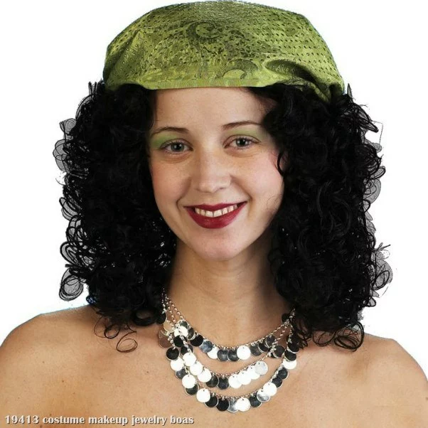 Round Flat Gypsy Necklace 1 Round Flat Gypsy Necklace