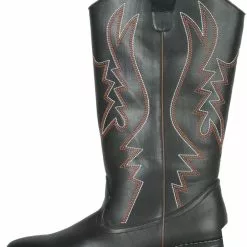 Cowboy (Black) Adult Boots