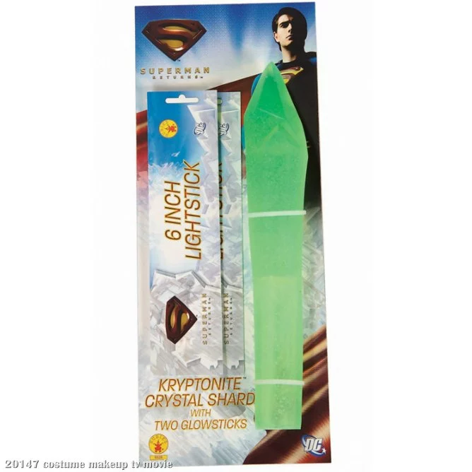 Superman Kryptonite Crystal Shard 1 Superman Kryptonite Crystal Shard