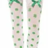 Thigh High Shamrock Stockings