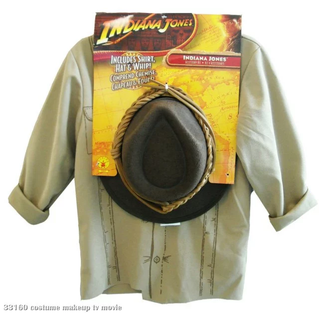 Indiana Jones Indiana Costume Kit Child 1 Indiana Jones Indiana Costume Kit Child