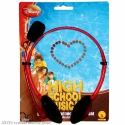 High School Musical 2 Gabriella Head Mic And Glitter Set Child