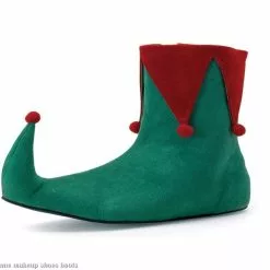 Elf (Green/Red) Adult Shoes