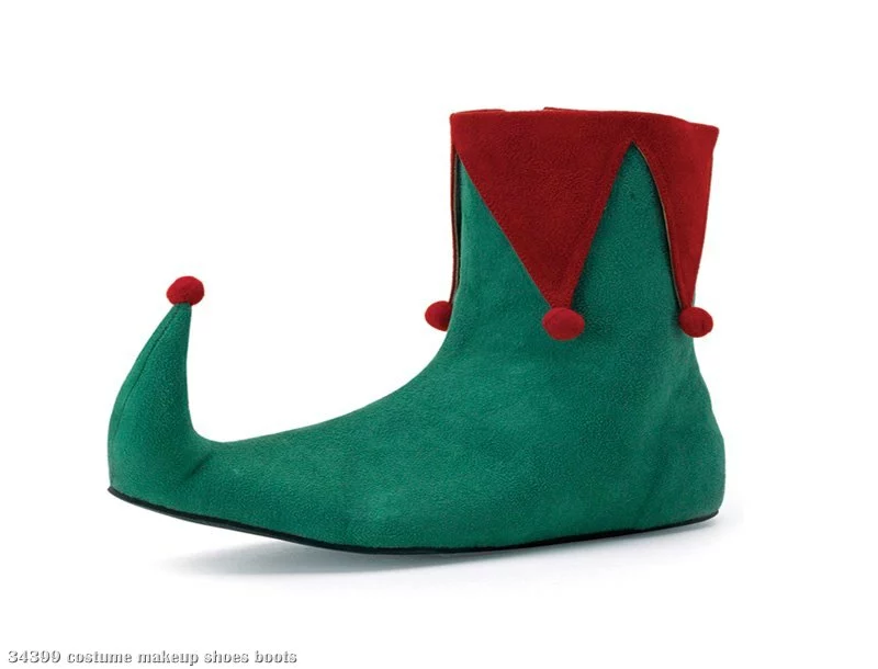 Elf (Green/Red) Adult Shoes 1 Elf (Green/Red) Adult Shoes