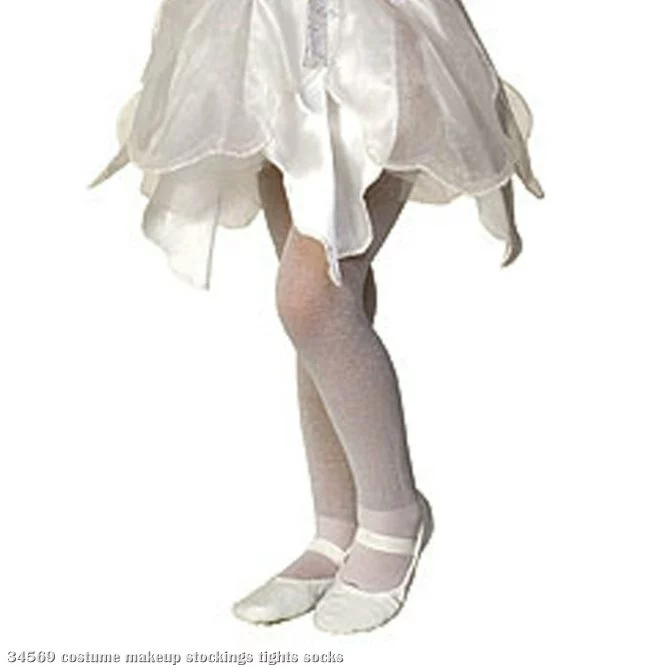 White Sparkle Tights - Child 1 White Sparkle Tights - Child