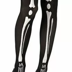 Skeleton Tights Adult
