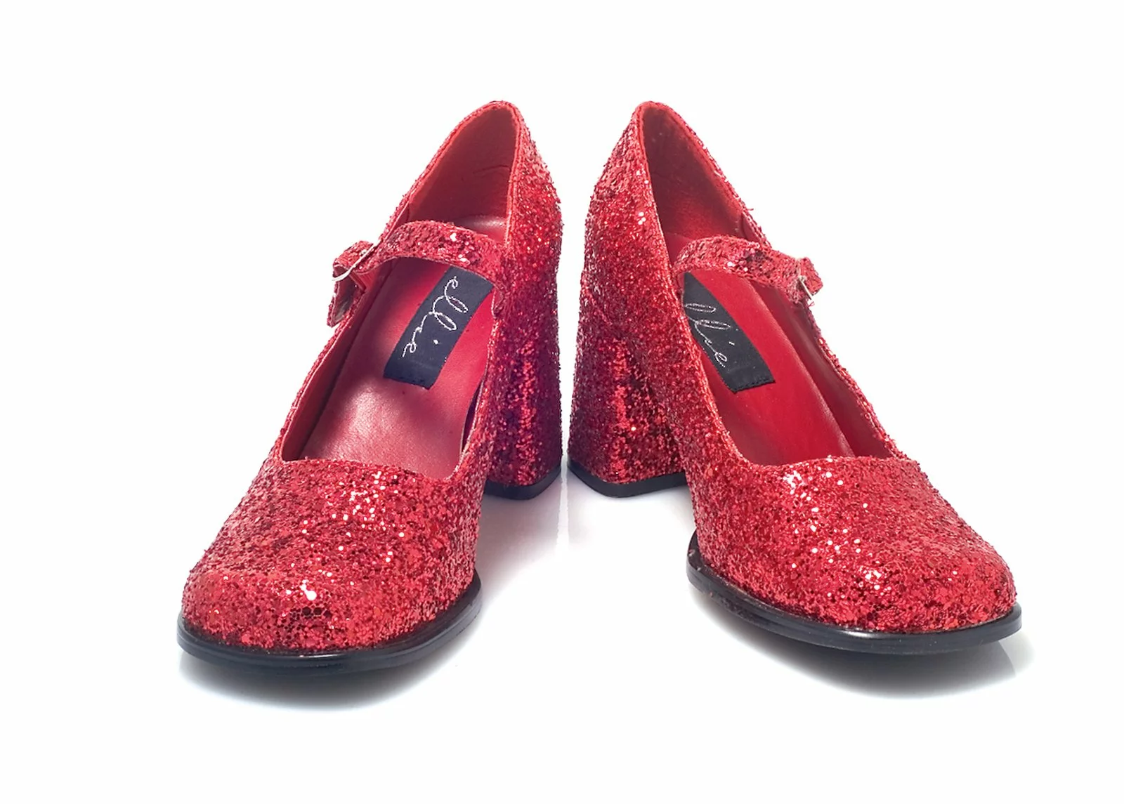 Patent Mary-Jane (Red Glitter) Adult Shoes 1 Patent Mary-Jane (Red Glitter) Adult Shoes