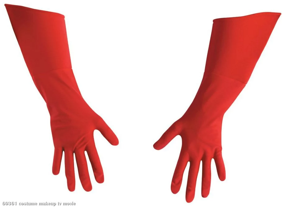 Captain America Deluxe Adult Gloves 1 Captain America Deluxe Adult Gloves