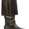 Captain (Black) Adult Boots