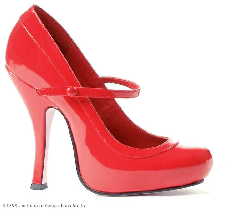 Babydoll (Red) Adult Shoes 1 Babydoll (Red) Adult Shoes