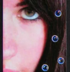 Glowbys Sapphire Crystal Stars Hair Accessory