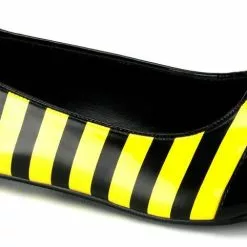 Bee (Black Patent) Flat Adult Shoes