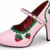 Strawberry High-Heel Adult Shoes