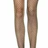 Industrial Net Thigh Highs With Dollar Sign Adult