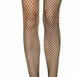 Industrial Net Thigh Highs With Dollar Sign Adult