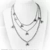 Multi-Tiered Spider Necklace