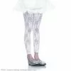 Lace Footless Tights (White) Child