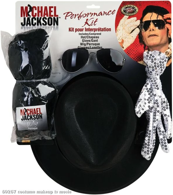 Michael Jackson Performance Kit Adult 1 Michael Jackson Performance Kit Adult