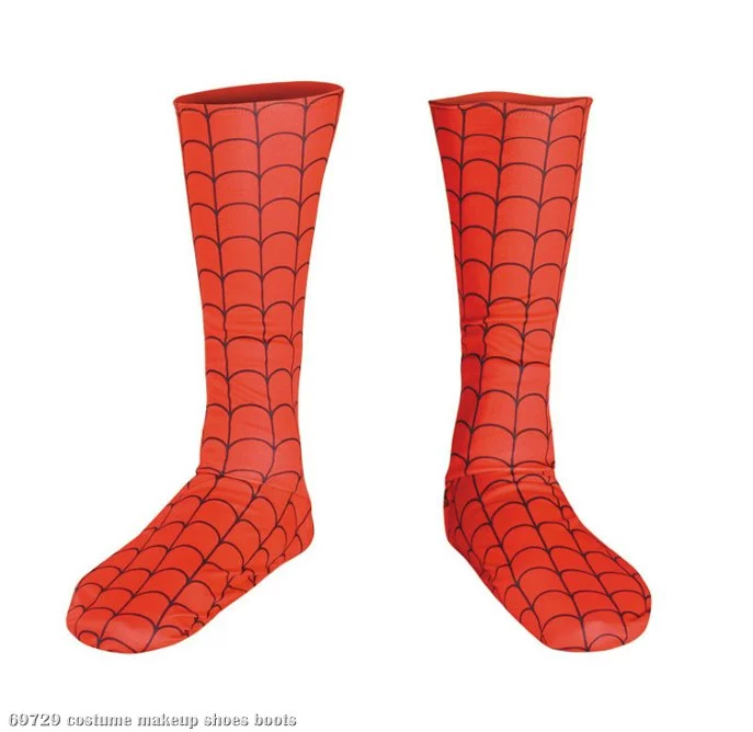 Spider-Man Child Boot Covers 1 Spider-Man Child Boot Covers