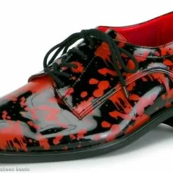 Blood Splatter Shoes Adult Black