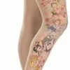 Flowers & Birds Full Adult Pantyhose