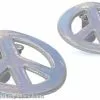 Peace Sign Shoe Clip
