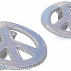 Peace Sign Shoe Clip