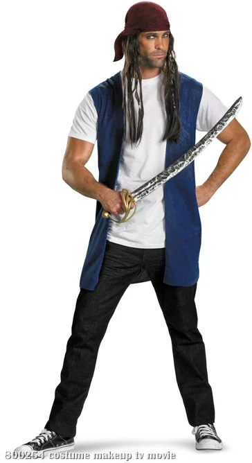 Pirates Of The Caribbean - Captain Jack Sparrow Adult Costume Ki 1 Pirates Of The Caribbean - Captain Jack Sparrow Adult Costume Ki