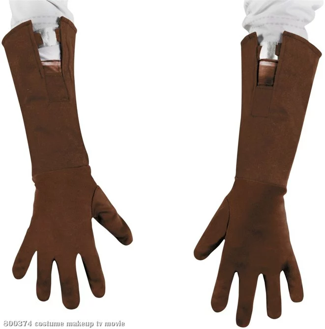 Captain America Movie - Captain America Gloves (Child) 1 Captain America Movie - Captain America Gloves (Child)