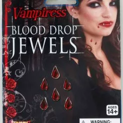 Vampiress Blood Drop Jewel Adult