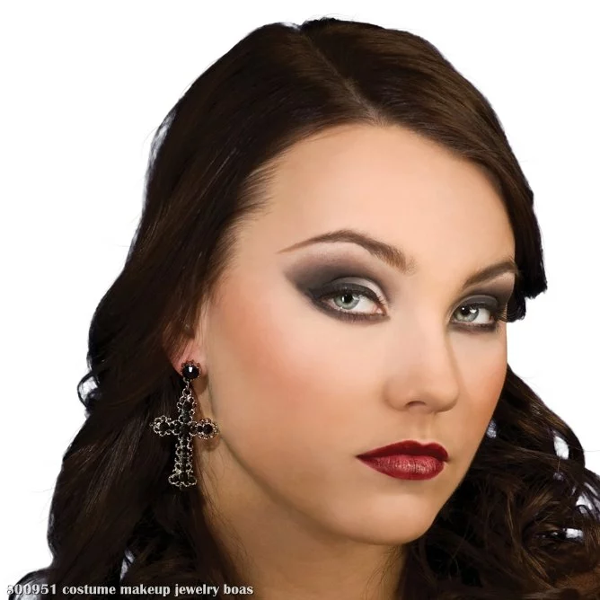 Cross Rhinestone Earrings 1 Cross Rhinestone Earrings