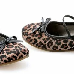 Leopard Ballet Flat Child Shoes