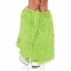 Furry Green Leg Warmers (Adult)