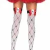 Diamond Card Suit With AppliqueThigh Highs (Adult)