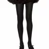 Opaque Nylon Spandex Tights Plus Adult
