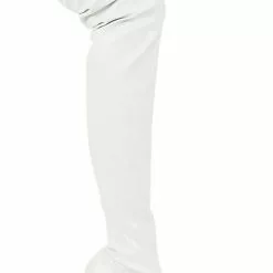 Thrill White Patent Thigh High Adult Boots