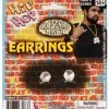 Hip Hop Faux Diamond Stud Earrings