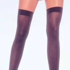 Opaque Thigh High